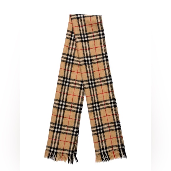 Burberry Accessories Burberry Wool House Check Pattern Scarf Poshmark